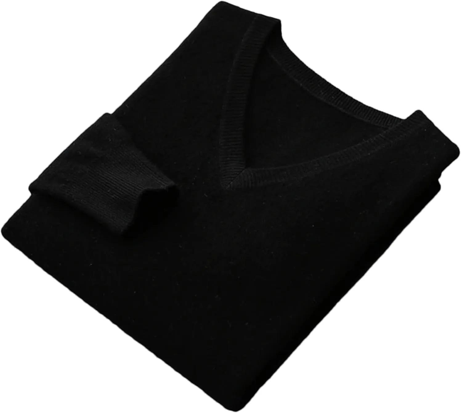100% Merino Wool Sweaters for Men Jumpers Winter Stylish V-Neck Woolen Knitted Pullovers