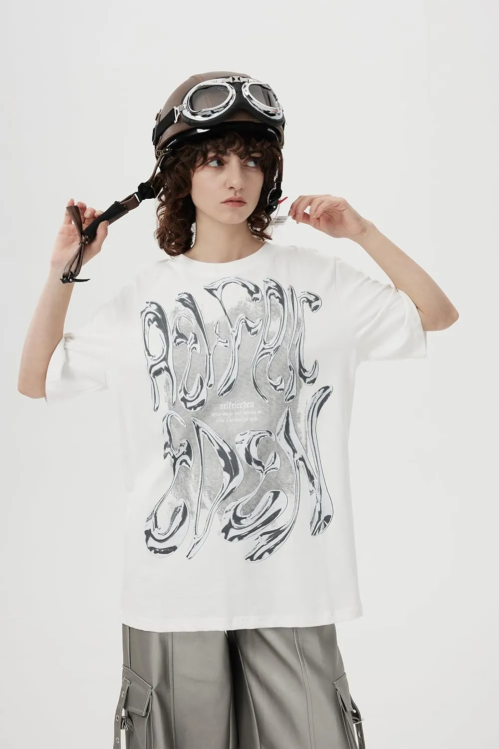 Aelfric Eden Mens Graphic Tees Y2k Oversized T Shirts Vintage Streetwear Shirt Casual Tops