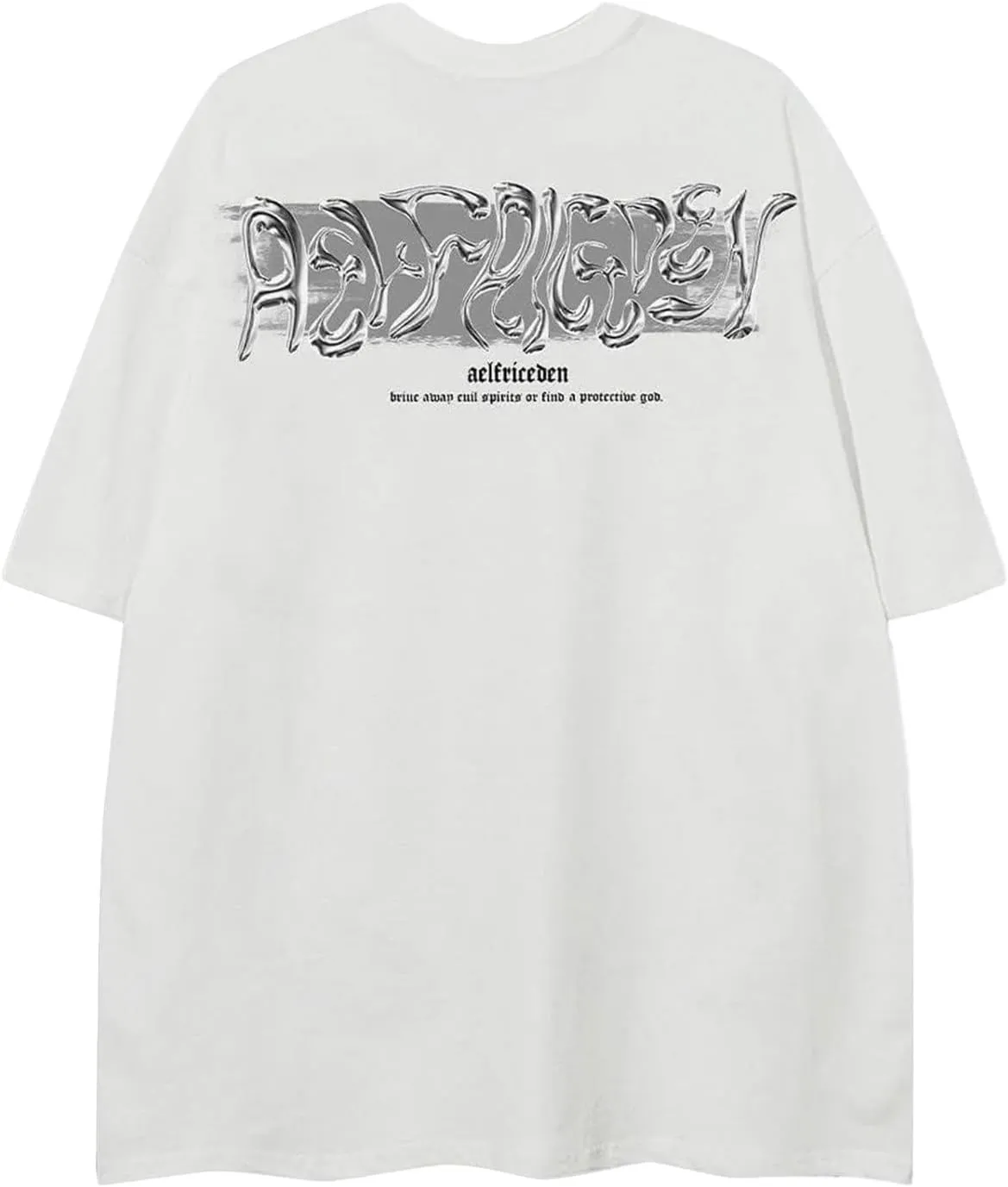 Aelfric Eden Mens Graphic Tees Y2k Oversized T Shirts Vintage Streetwear Shirt Casual Tops
