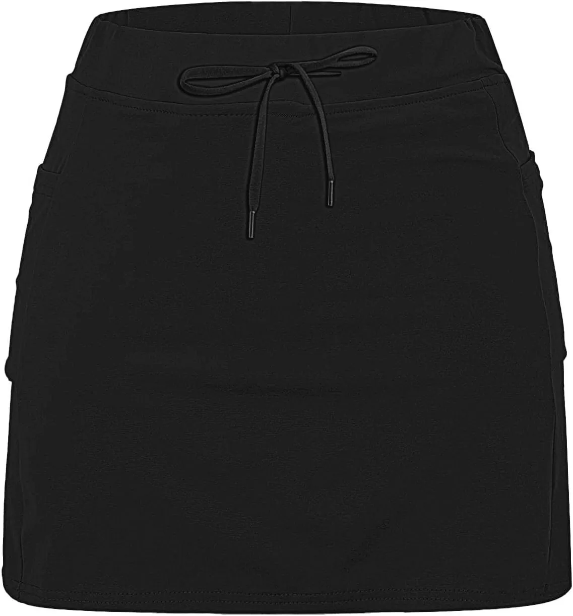 Athletic Skirts for Women Summer Loose Trendy Drawstring Solid Sports Tennis Skirts Built-in Shorts Plus Size, S-5XL