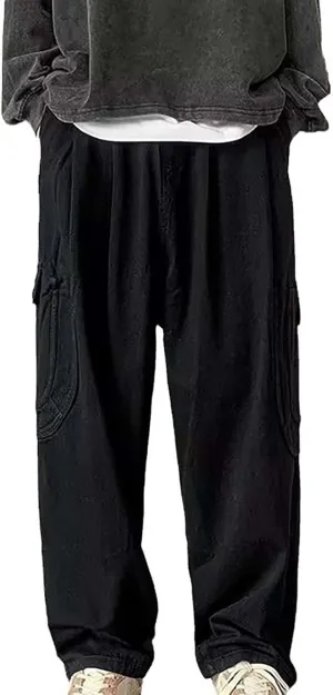 Big and Tall Cargo Pants for Men Mens Olive Green Pants Men Pants Baggy Mens Cargo Pants Basics Mens Business Casual