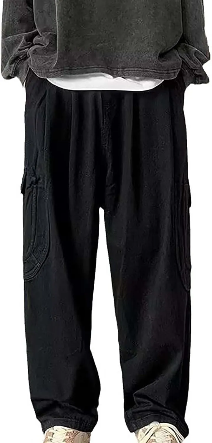 Big and Tall Cargo Pants for Men Mens Olive Green Pants Men Pants Baggy Mens Cargo Pants Basics Mens Business Casual