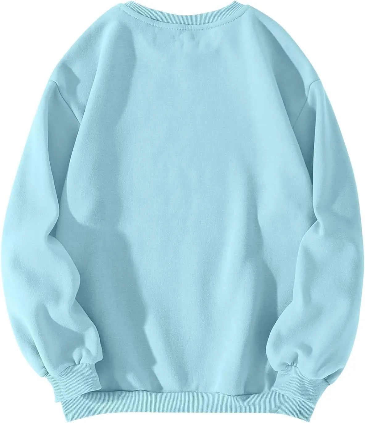 Bow Print Crewneck Sweatshirts Women Baggy Comfy Casual Fleece Oversized Sweatshirts Trendy Valentines Pullover Tops