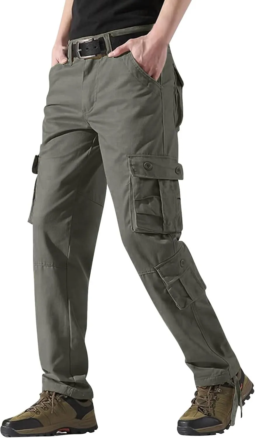 Cargo Work Pants for Men Mens Docker Dress Pants Cargo Pants for Men Pack Straight Pants for Men Destination Cargo