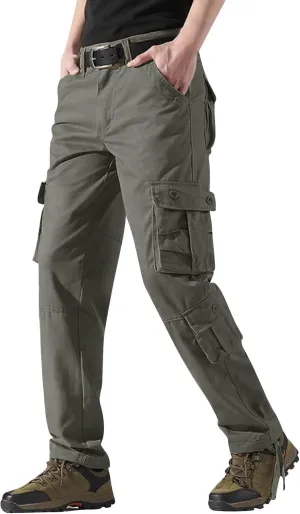 Cargo Work Pants for Men Mens Docker Dress Pants Cargo Pants for Men Pack Straight Pants for Men Destination Cargo