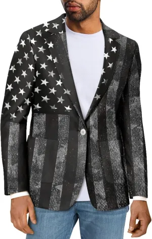 CLOHOMIN Men's Casual Blazer Lightweight Suit Jacket One Button Business Suit Jackets Coats