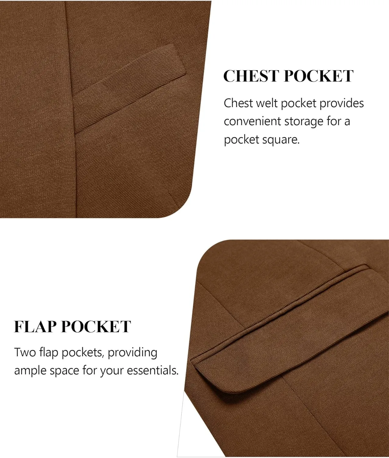 COOFANDY Mens Blazer Jacket One Button Casual Suit Jackets Stretch Knit Sport Coat