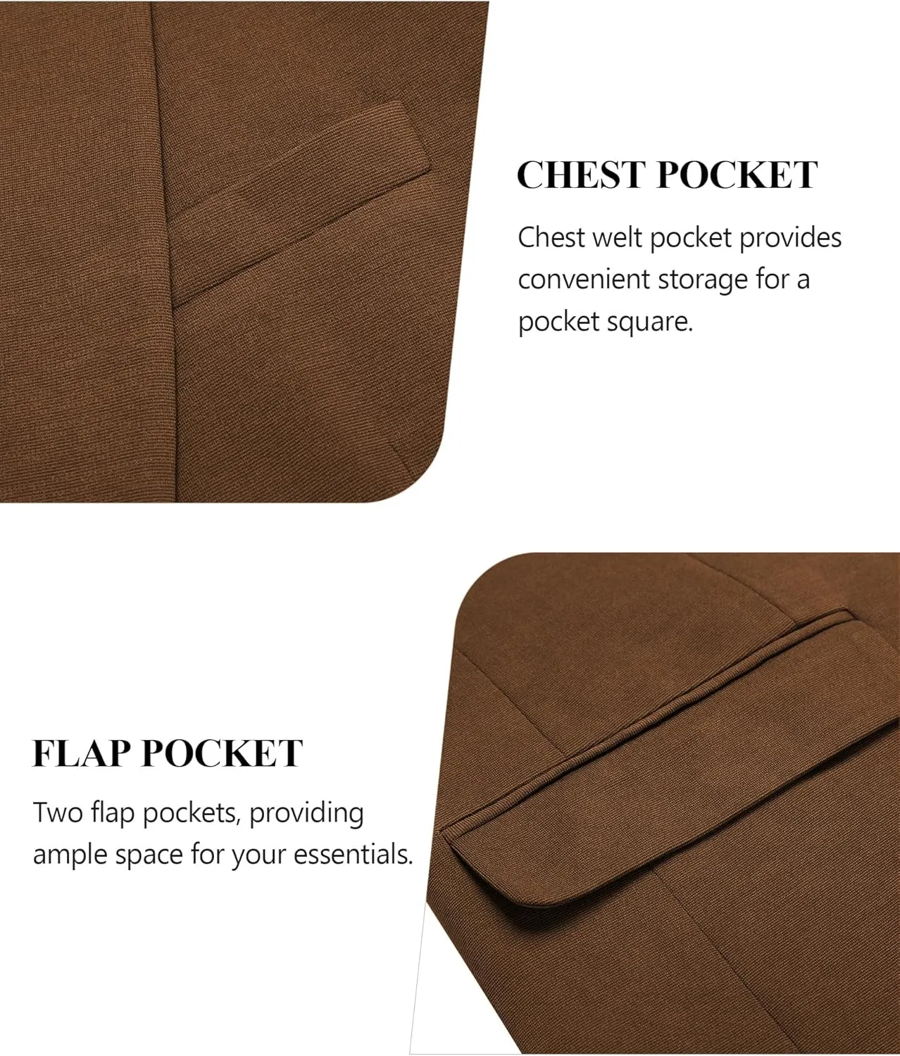 COOFANDY Mens Blazer Jacket One Button Casual Suit Jackets Stretch Knit Sport Coat