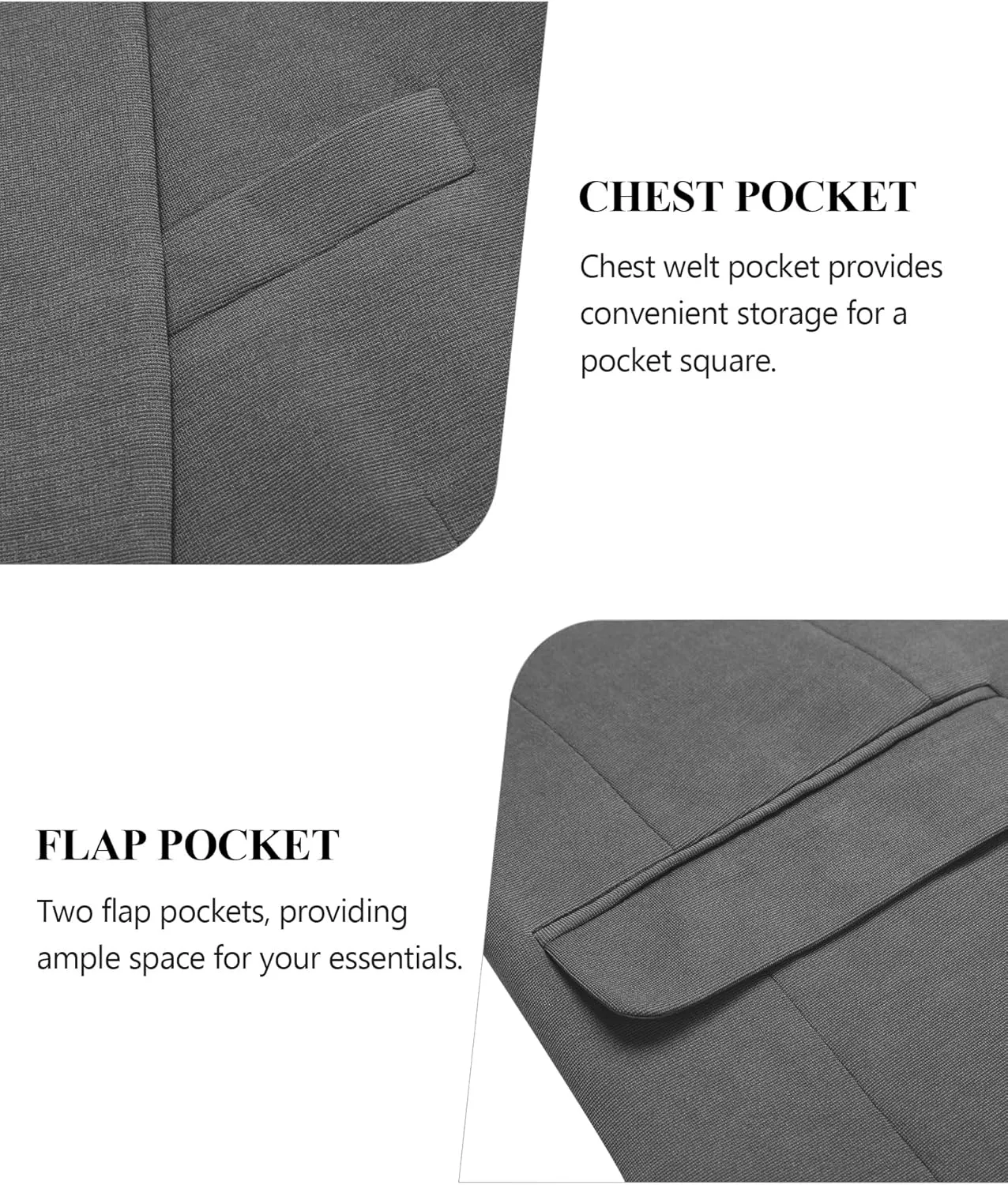 COOFANDY Mens Blazer Jacket One Button Casual Suit Jackets Stretch Knit Sport Coat