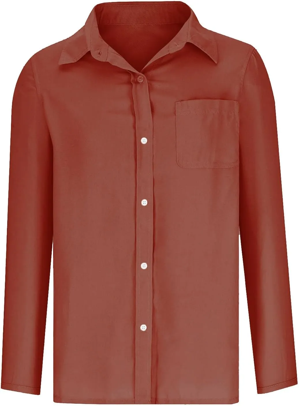 Cotton Linen Shirts for Women with Pockets Long Sleeve Button Down Oversized Tshirts Ladies Vacation Beach Work Tops Clothes
