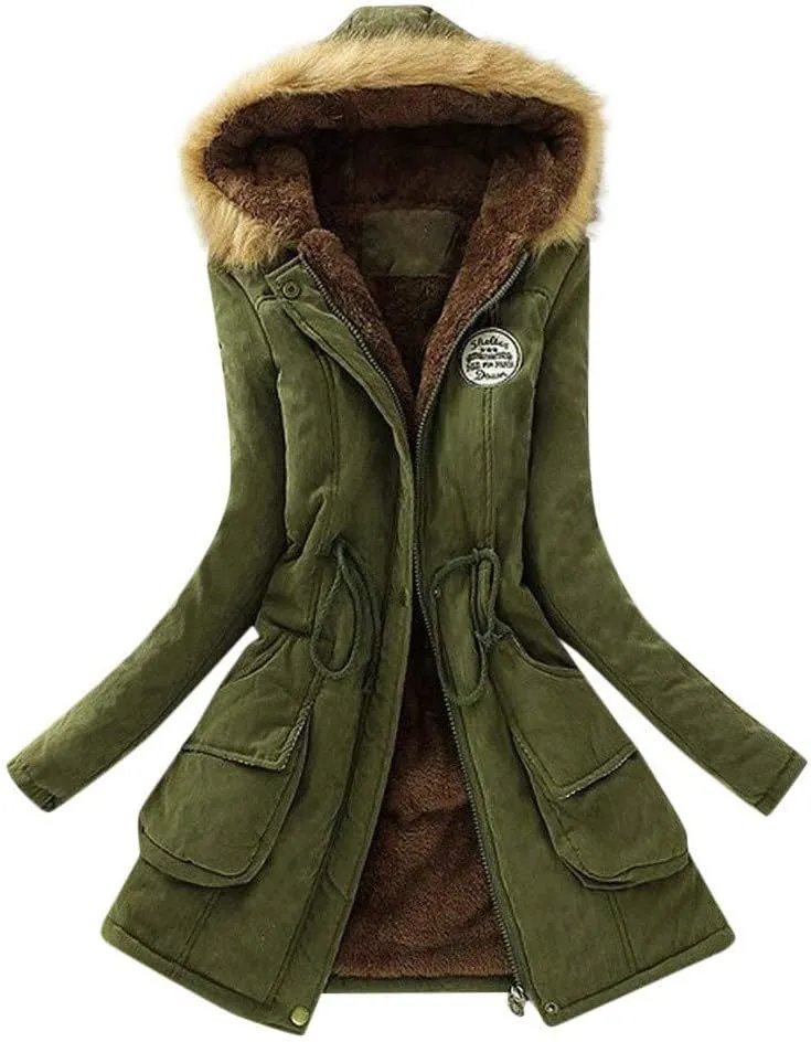 Fall Fashion Coats for Women Winter Warm Coats Casual Fuzzy Fleece Sherpa Jackets Hoodies Pullover Plus Size Jackets