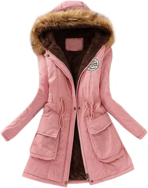 Fall Fashion Coats for Women Winter Warm Coats Casual Fuzzy Fleece Sherpa Jackets Hoodies Pullover Plus Size Jackets
