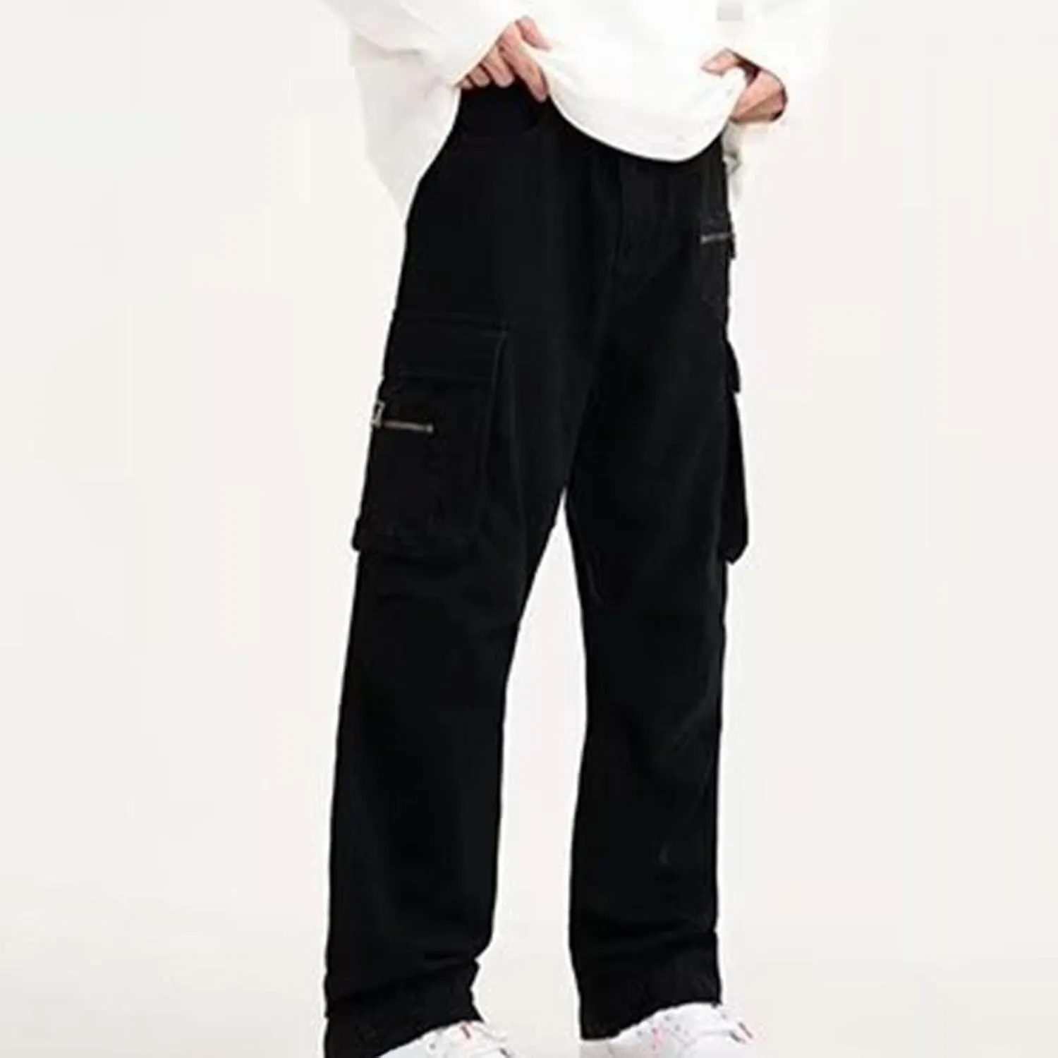 GIERIDUC Cargo Pants for Men Big and Tall Best Big and Tall Dress Pants Black Formal Pants for Men Army Cargo Pants for Men