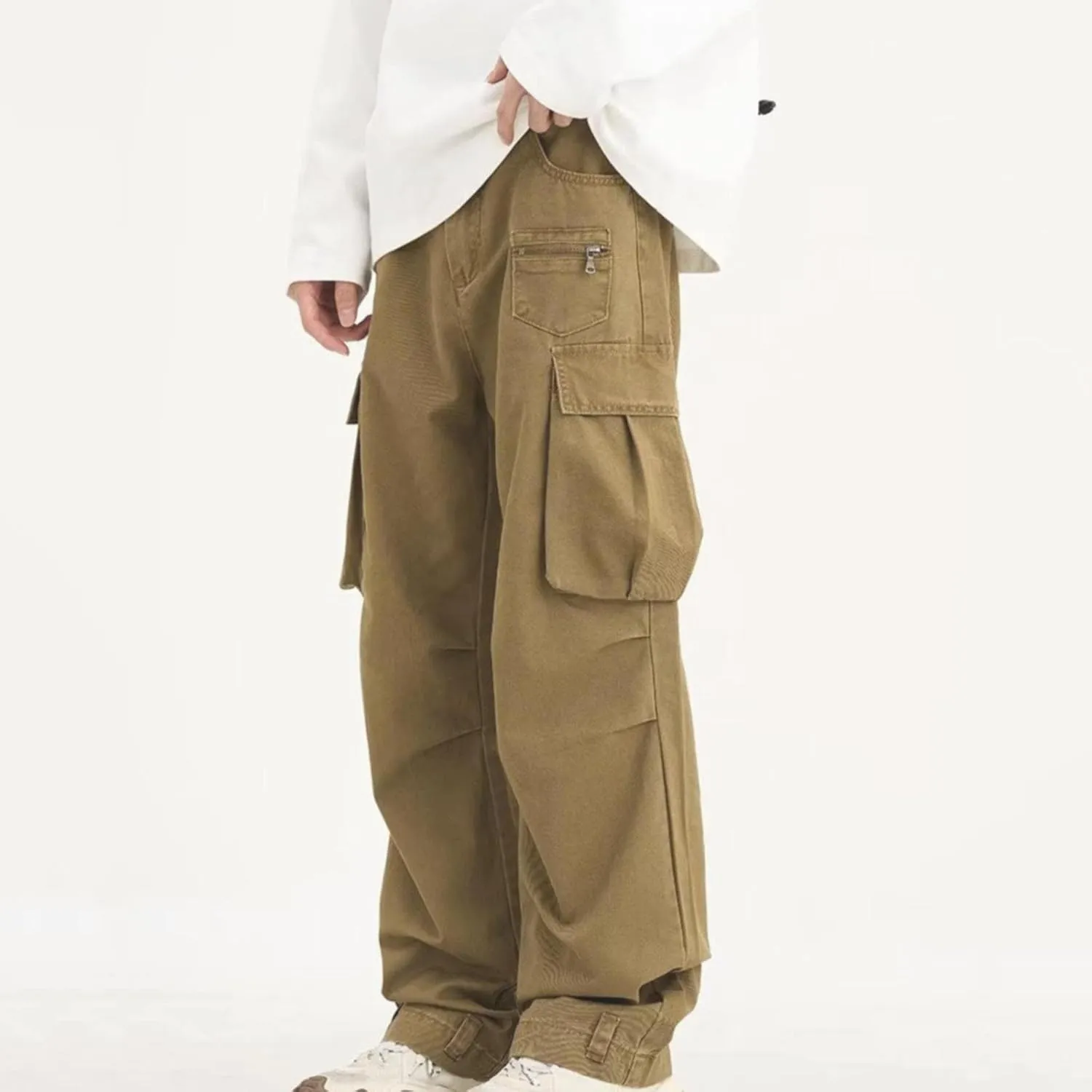 GIERIDUC Cargo Pants for Men Big and Tall Best Big and Tall Dress Pants Black Formal Pants for Men Army Cargo Pants for Men