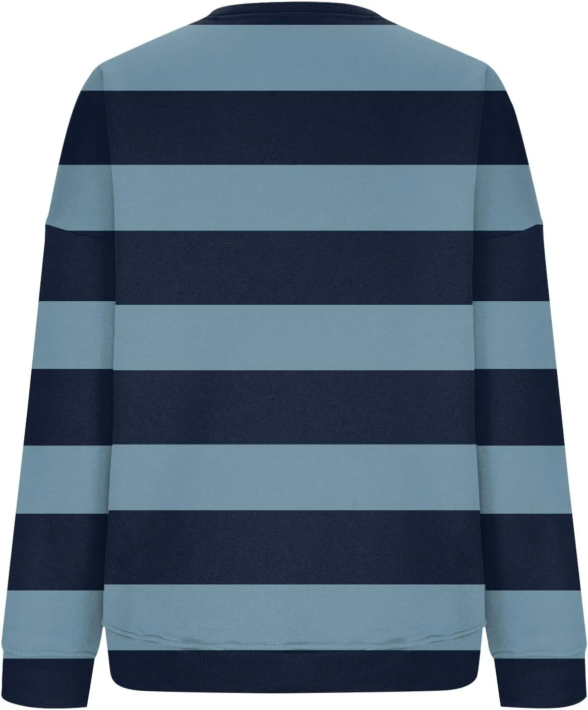 GOFULY Fall Crewneck Sweatshirts Women Oversized Striped Pullover Lightweight Crop Sweatshirts Winter Long Sleeve Tshirt