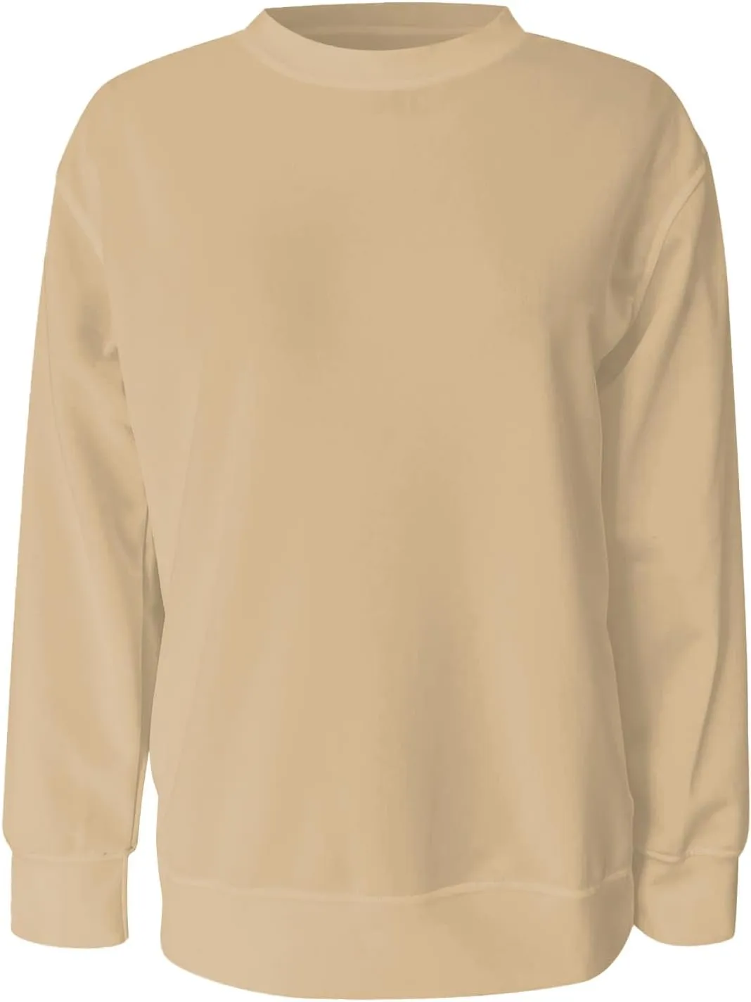 GOFULY Fall Sweatshirts For Women Crewneck Oversized Pullover Gradient Color Winter Sweatshirts Long Sleeve Shirts 2024