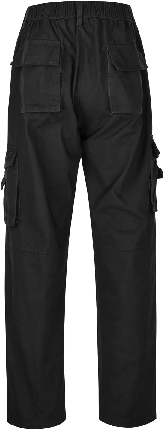 Jeans for Men Relaxed Fit Sport Pants Jogger Sweatpants Drawstring Outdoor Trousers with Pockets Jean for Men Mens