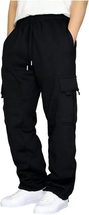 LCMTWX Men's Sweatpants Couple Dry Trousers Outdoor Men Quik Pants Men's Pants Stretch Waist Cargo Pants