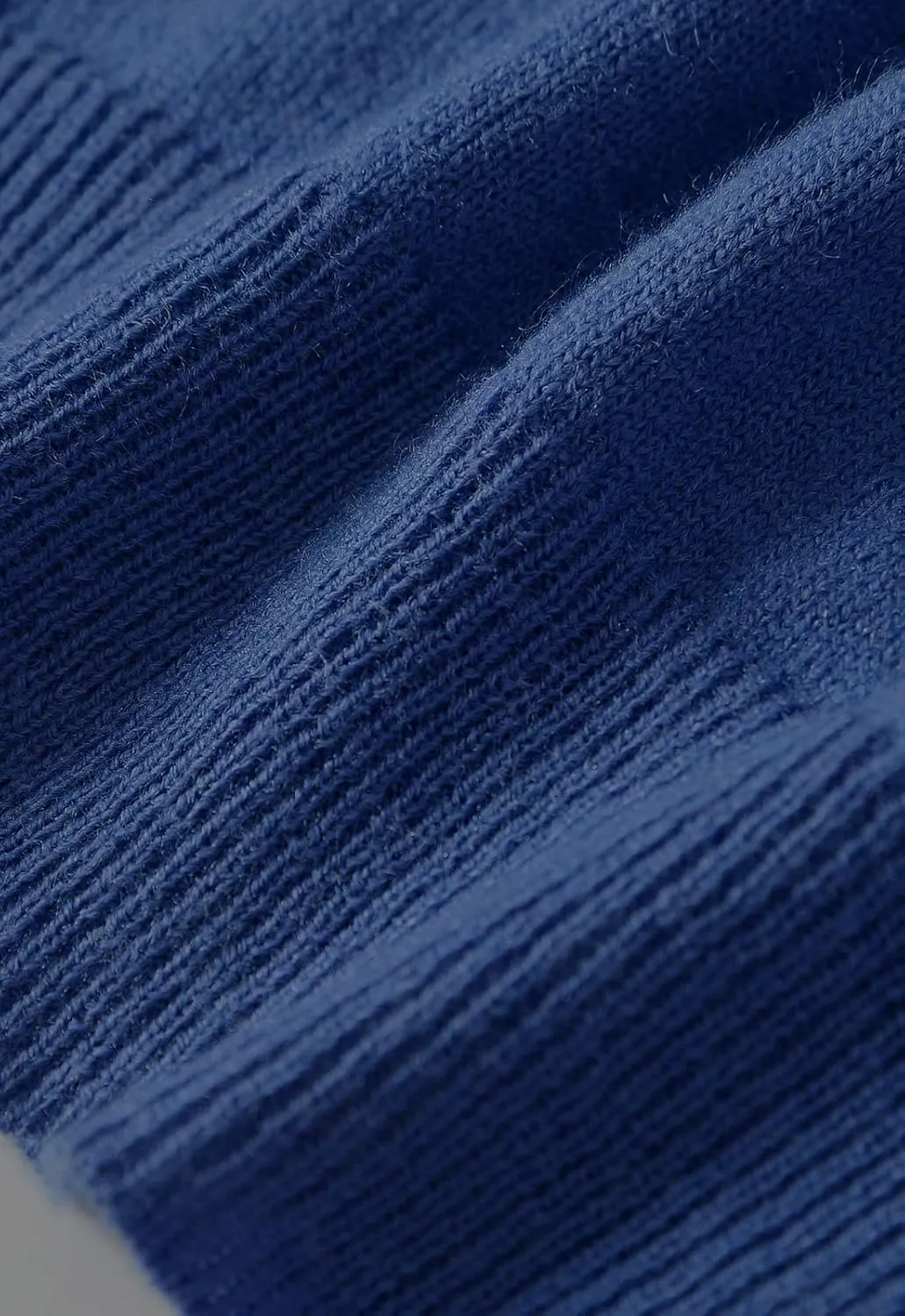 Men Casual V Neck Sweater Ribbed Knit Wool Blend Relaxed Fi Long Sleeve Pullover Top