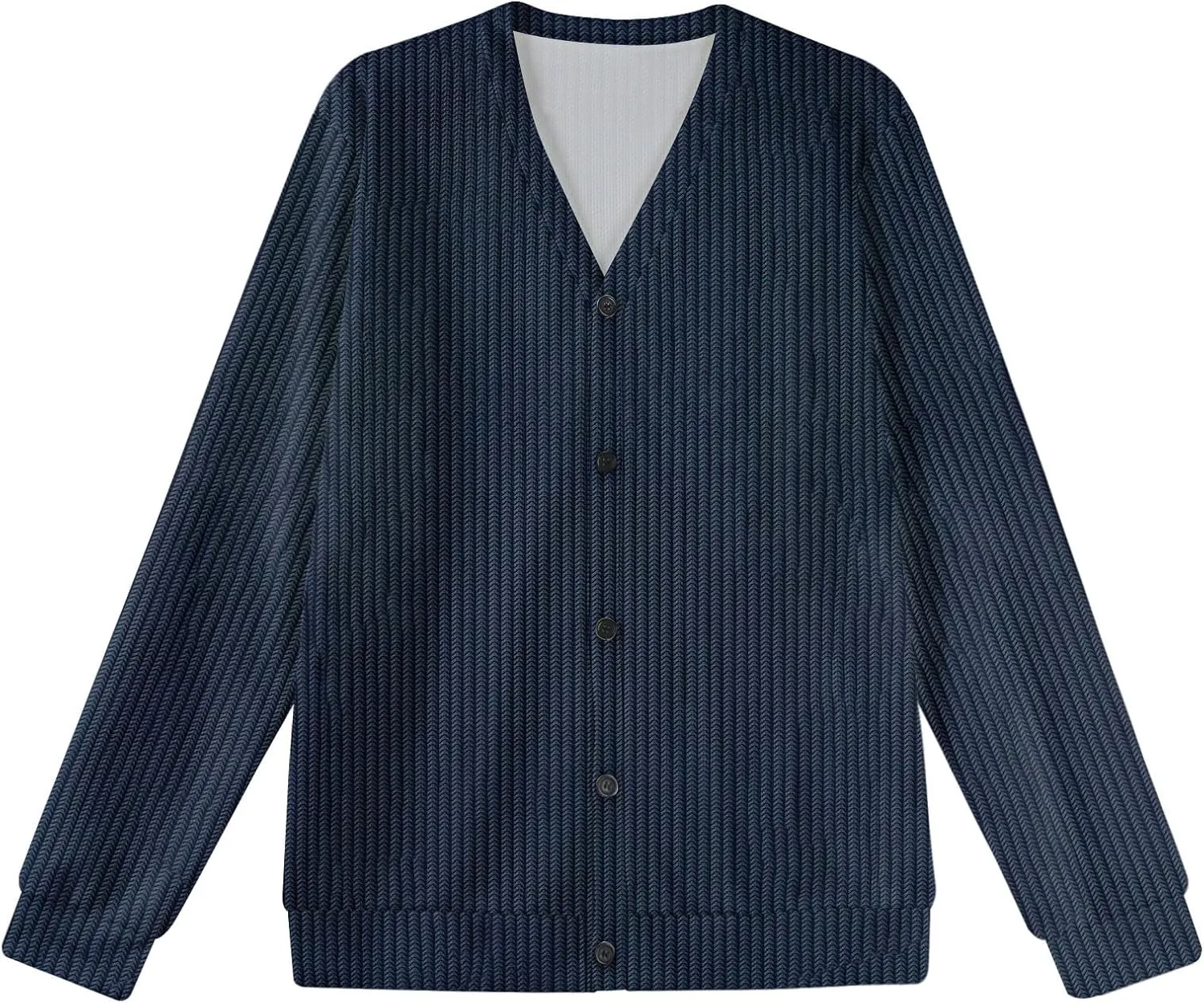 Men's Cardigan Sweater Long Sleeve V Neck Sweater for Men Button up Sweaters Knitted Pullovers Casual Sweatshirt