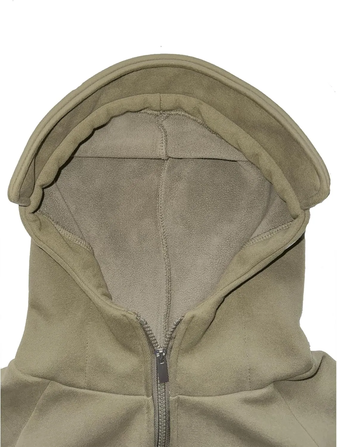 Men's Cargo Hoodies Fleece Long Sleeve Camo Hoodie Tactical Sweatshirts Quarter Zip Pullover Hooded Sweatshirts Jacket