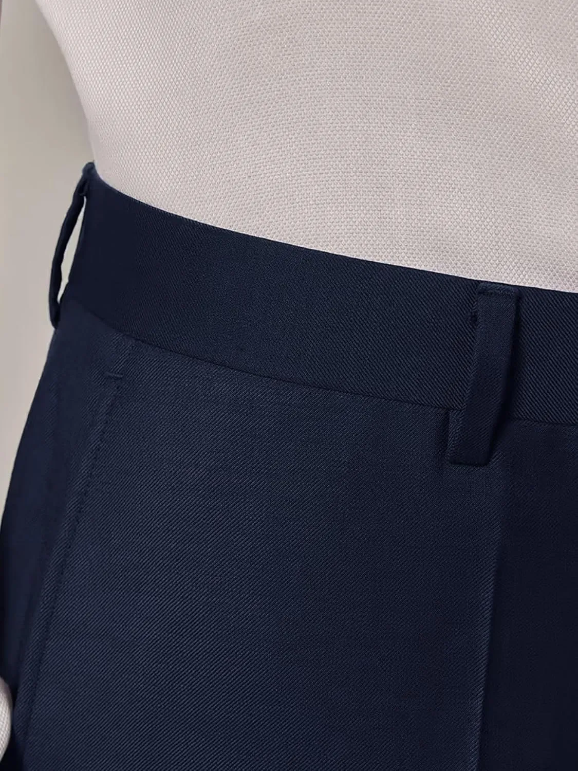 Men's Dress Pants Slim Fit Flat Front Suit Pant for Men Hidden Expandable Waist Suit Trousers Casual Suit Slacks