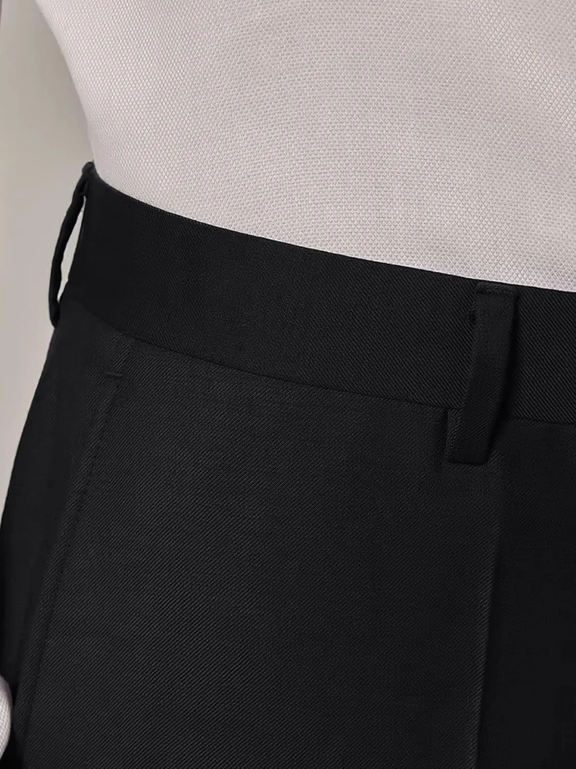 Men's Dress Pants Slim Fit Flat Front Suit Pant for Men Hidden Expandable Waist Suit Trousers Casual Suit Slacks