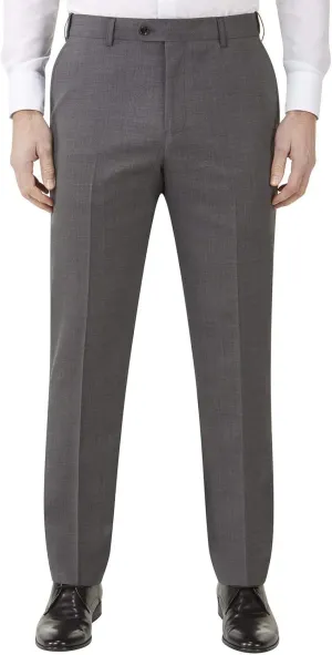 Mens Farnham Big Tall Suit Trousers - 54R Grey