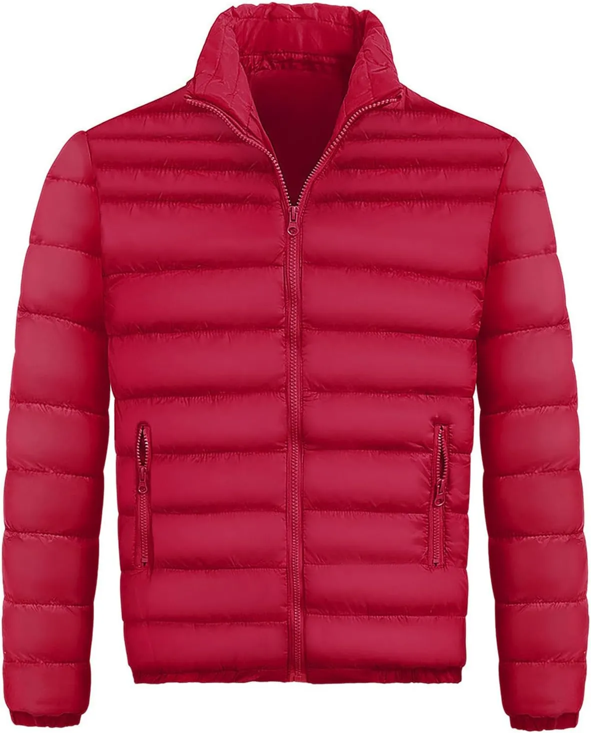 Men's Jacket Winter Puffer Jacket Fleece Warm Lightweight Coat Outerwear Cold Weather Jackets, M-3XL