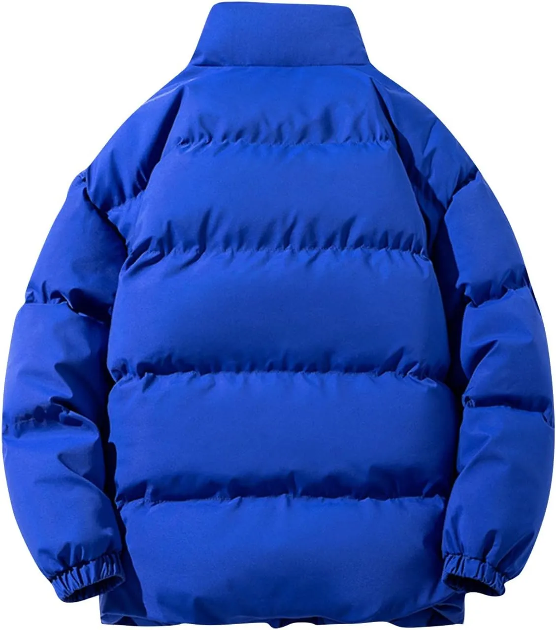 Men's Packable Puffer Jacket Coat Warm Jacket Fleece Lined Thicken Insulated Windproof Down Outwear Jackets, M-5XL