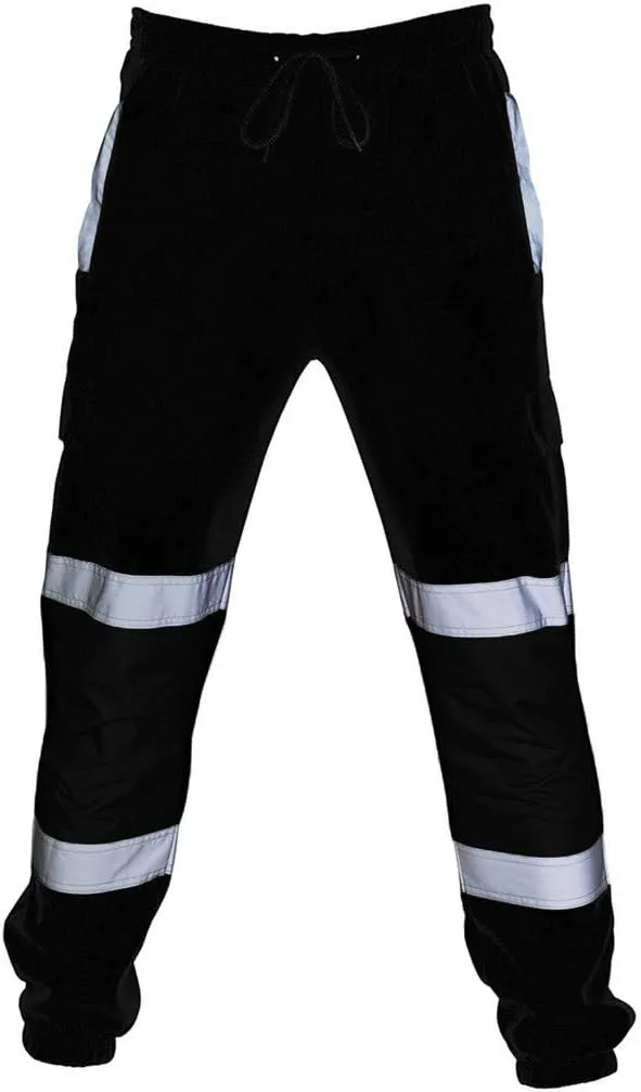 Mens Sweatpants Winter High Street Fashion Leisure Loose Sports Running Solid Color Lace Up Pants Athletic Loose
