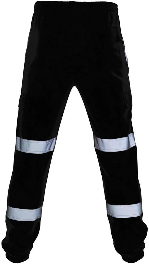 Mens Sweatpants Winter High Street Fashion Leisure Loose Sports Running Solid Color Lace Up Pants Athletic Loose