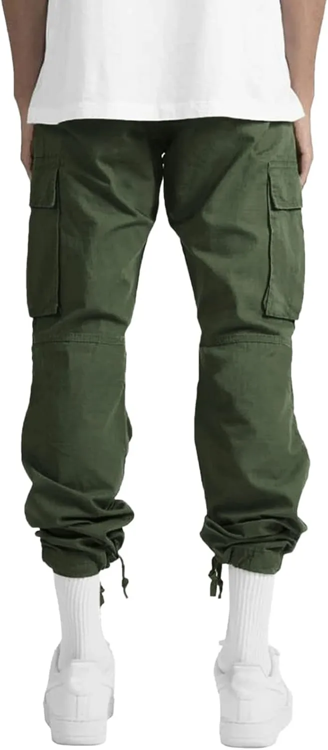 Mens Sweatpants Winter High Street Fashion Leisure Loose Sports Running Solid Color Lace Up Pants Athletic Loose