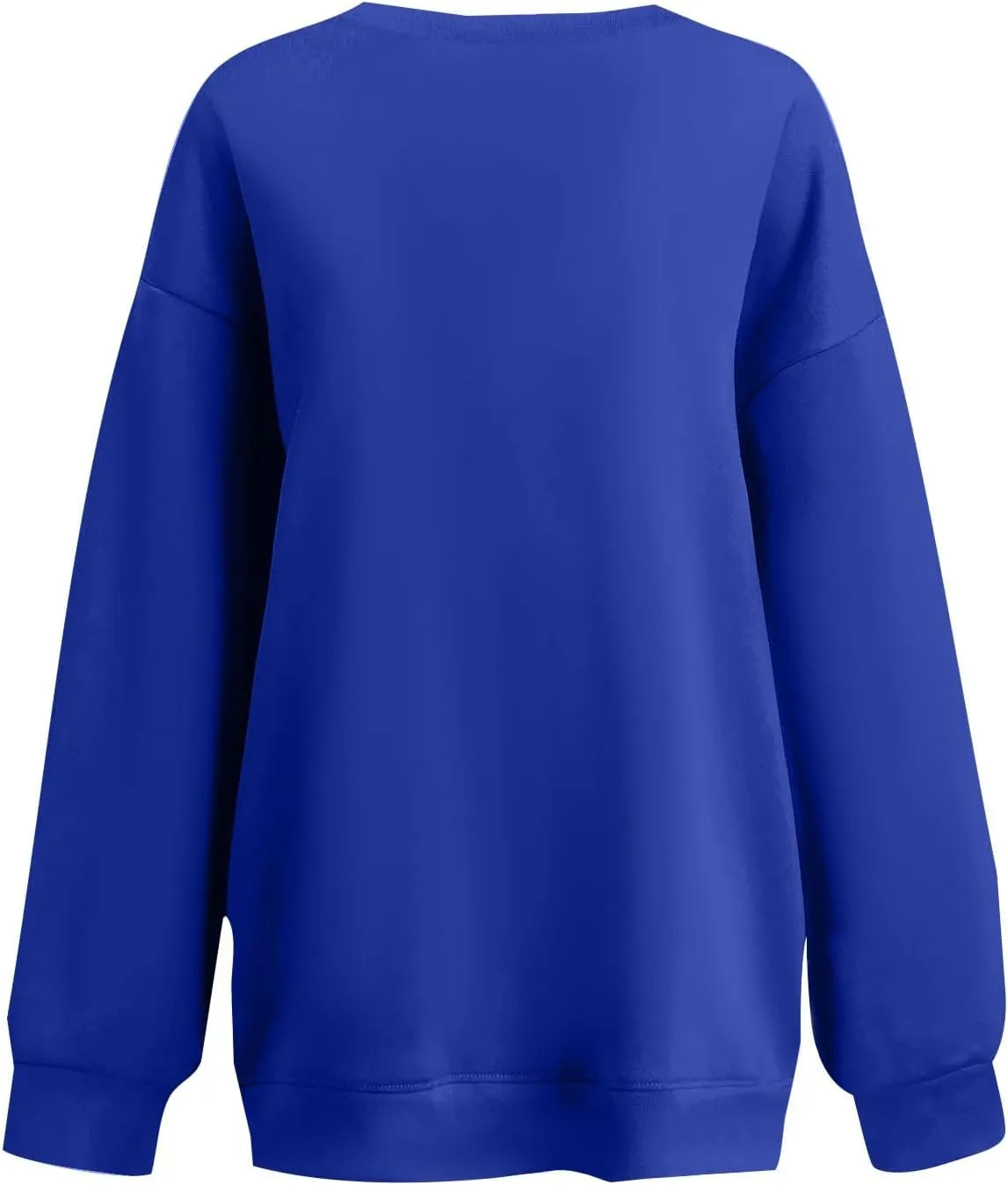Oversized Crewneck Sweatshirts Women Soft Comfy Fleece Sweatshirts Trendy Fall Pullover Sweaters Preppy Cute Clothes