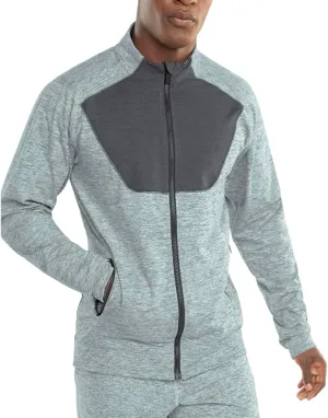 PUMA Men's Train Cloudspun Full Zip, Medium Gray Heather, XXL