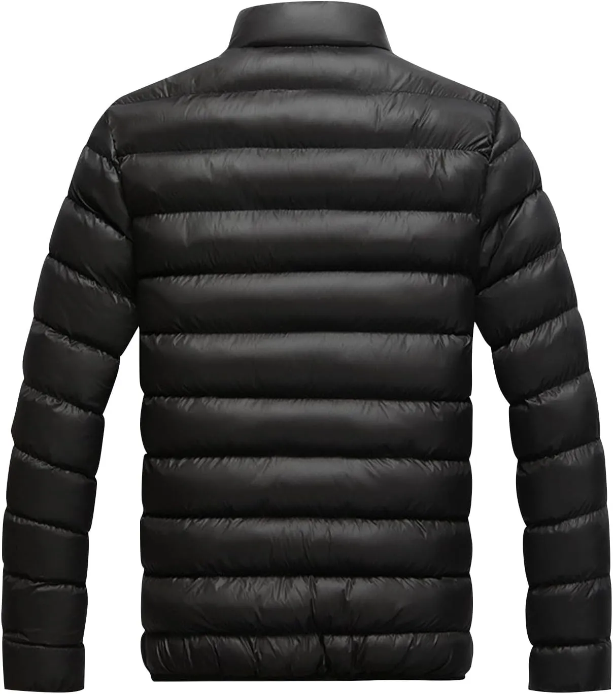 RTRDE Men's Puffer Jackets Packable Lightweight Water Resistant Down Alternative Jacket, M-2XL