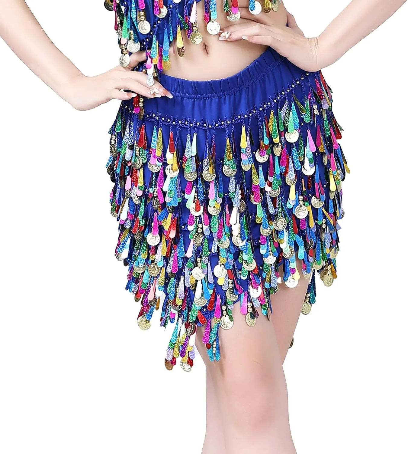 Sequin Skirts for Women Midi Length Women Club Skirt Skirt Skirt Sparkle Split Hem Night Out Party Maxi Sequined