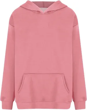 SHAOBGE Womens Fall Oversized Sweatshirts Fleece Hoodies Long Sleeve Shirts Pullover Winter Clothes with Pocket