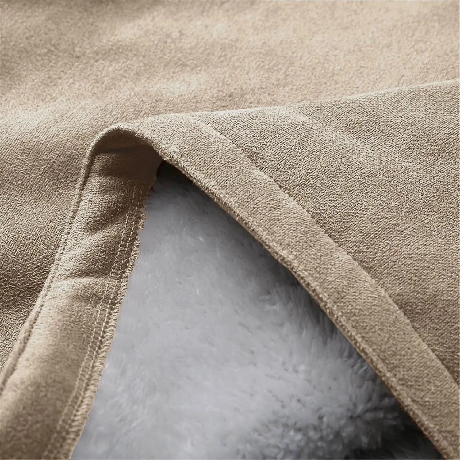 Sherpa Fleece Lined Jacket For Women 2024 Winter Warm Shearling Coat Casual Loose Plus Size Hooded Jackets With Pocket
