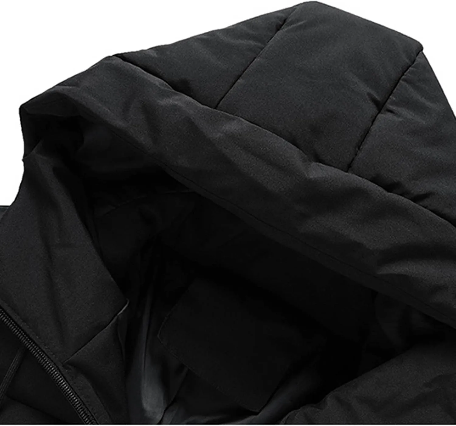 SHOPESSA Mens Down Jackets & Parkas Thicken Puffer Coat Warm Jacket Mens Coats and Jackets Winter Cold Weather Warm Clothes