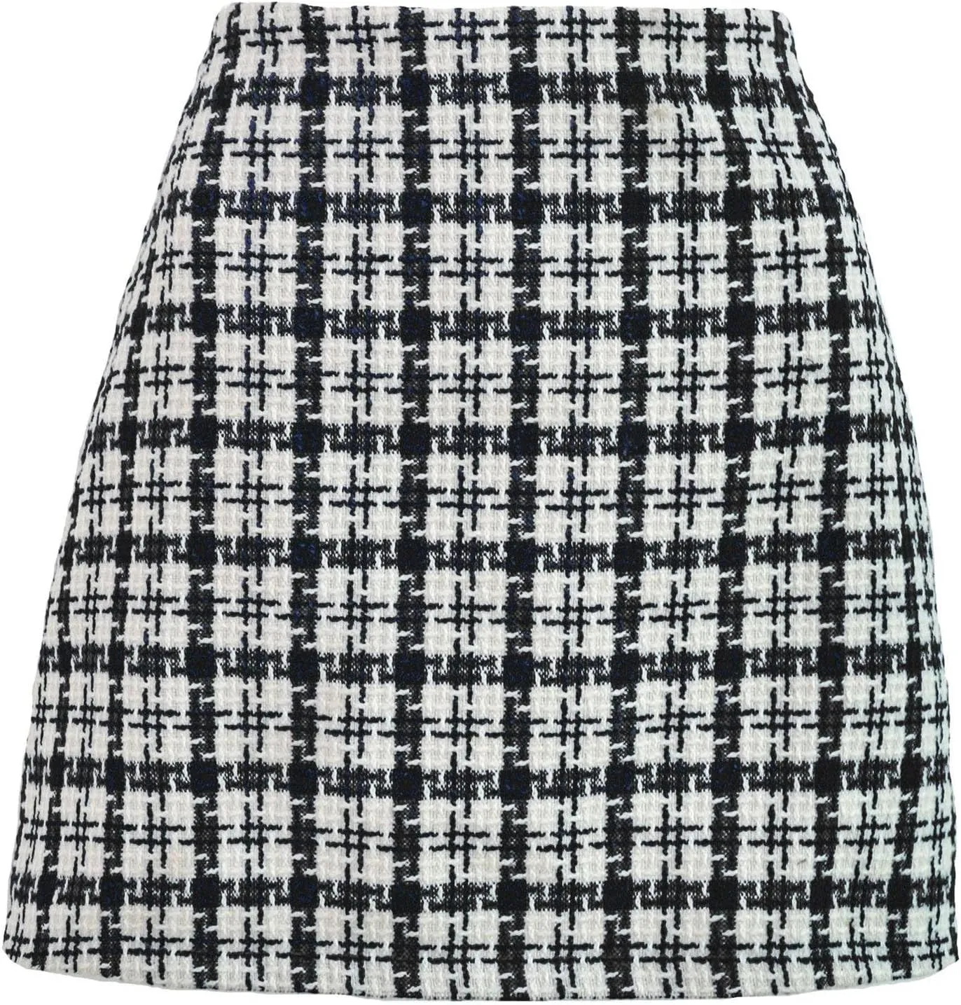 Short Skirts for Women Trendy Plaid Slim Fit Stretchy High Elastic Waist Workout Pencil Skirts for Going Out Clothes