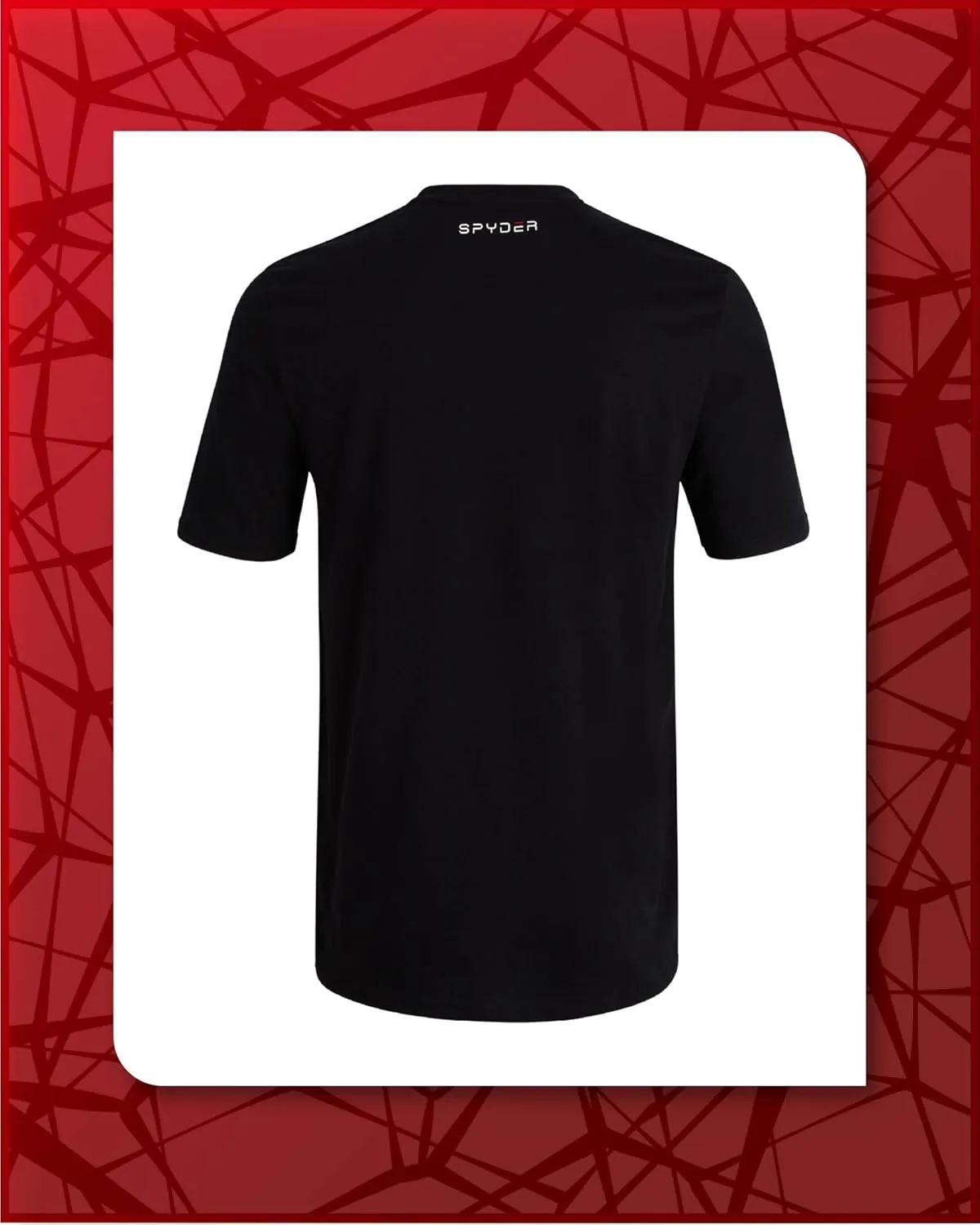 Spyder Mens Graphic T-Shirts - Soft Cotton Blend Classic Crewneck Short Sleeve Shirts for Men, Casual Shirts for Daily Wear