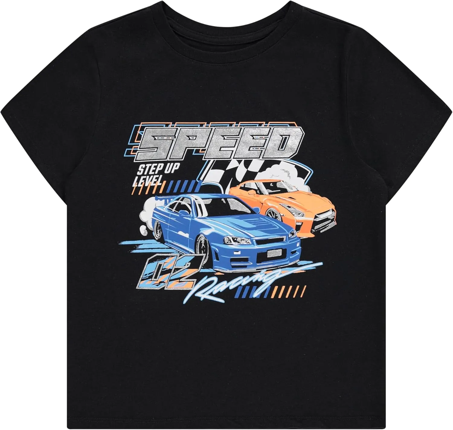 Stitch & Stone Boys 4-Pack Graphic Tees: Comfortable & Stylish T-Shirts for Ages Size 4-14