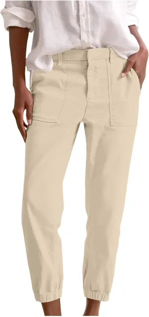 Summer Linen Pants for Women Casual Lounge Pants with Pockets Slim Fitting Pants Fashion Trendy Pants for 2025