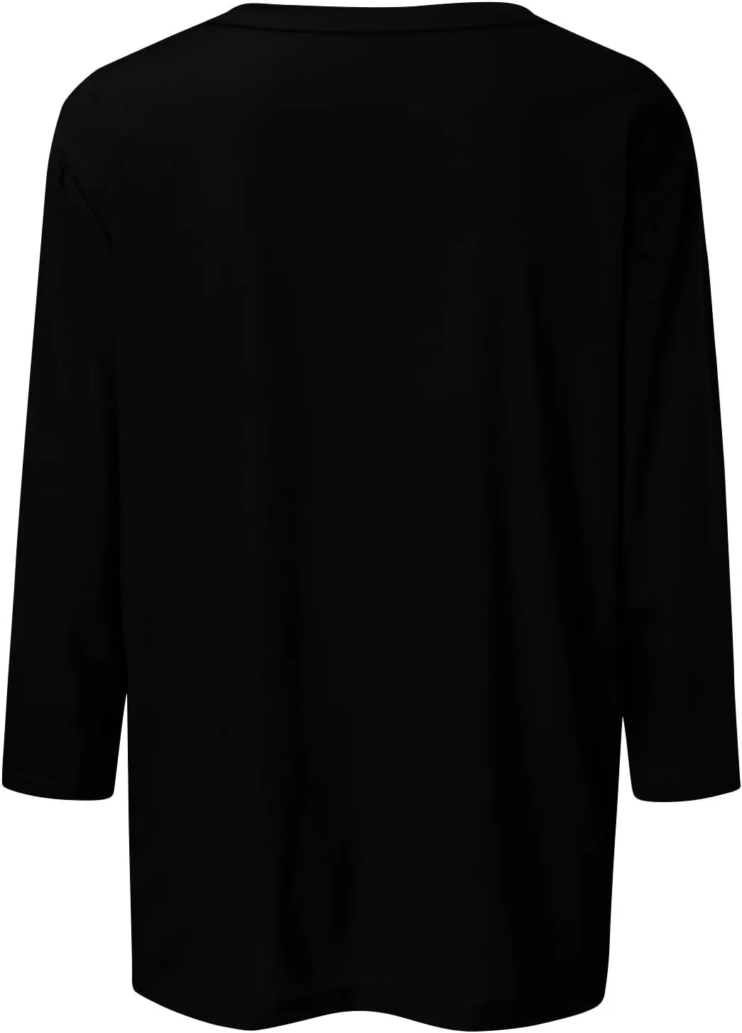 Summer Tops for Women 2024 3/4 Sleeve Crewneck Shirts Floral Print Tees Cute Graphic Tunics