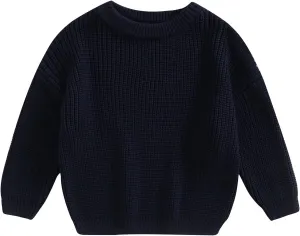 Toddler Baby Girl Boy Knitted Sweater Cardigan Crewneck Long Sleeve Pullover Sweatshirt Top Infant Winter Outfits