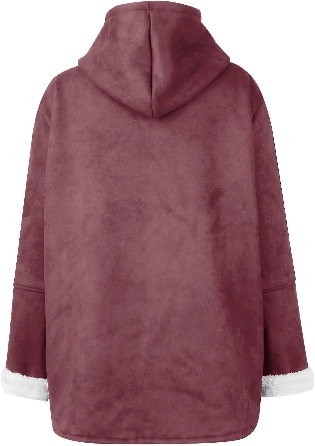 Winter Coats for Women 2023,Fuzzy Fleece Lined Sherpa Jacket Lapel Button Down Long Warm Parka Outerwear