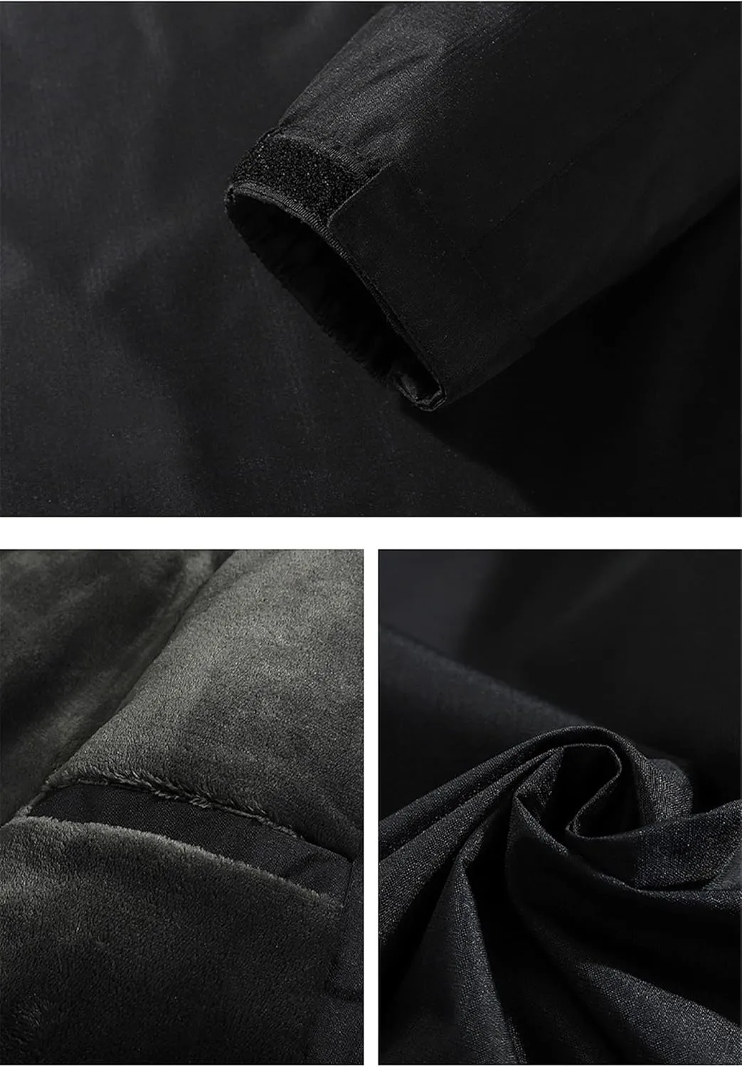 Winter Men Casual Jacket Waterproof Warm Thicken Outdoor Coats Mens Velvet Hooded Jackets Mountaineering Overcoat