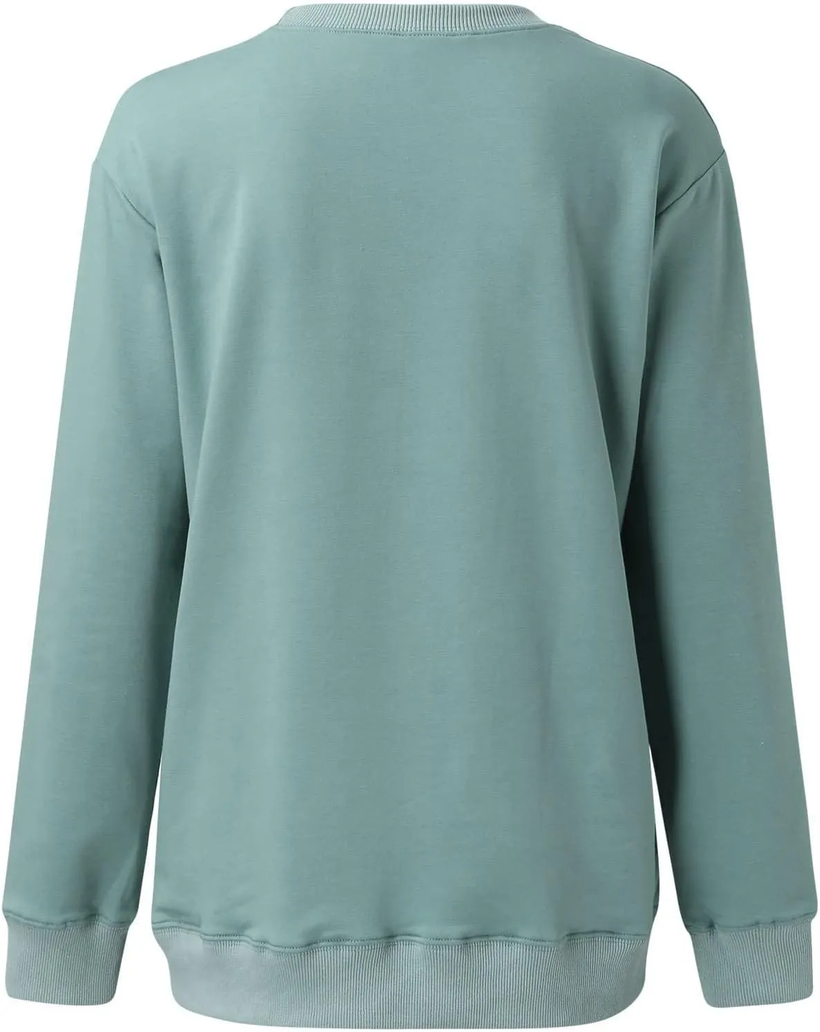 Women Crew Neck Sweatshirts Fall Casual Oversized Sweatshirts Long Sleeve Cute Preppy Sweatshirt Comfort Pullover