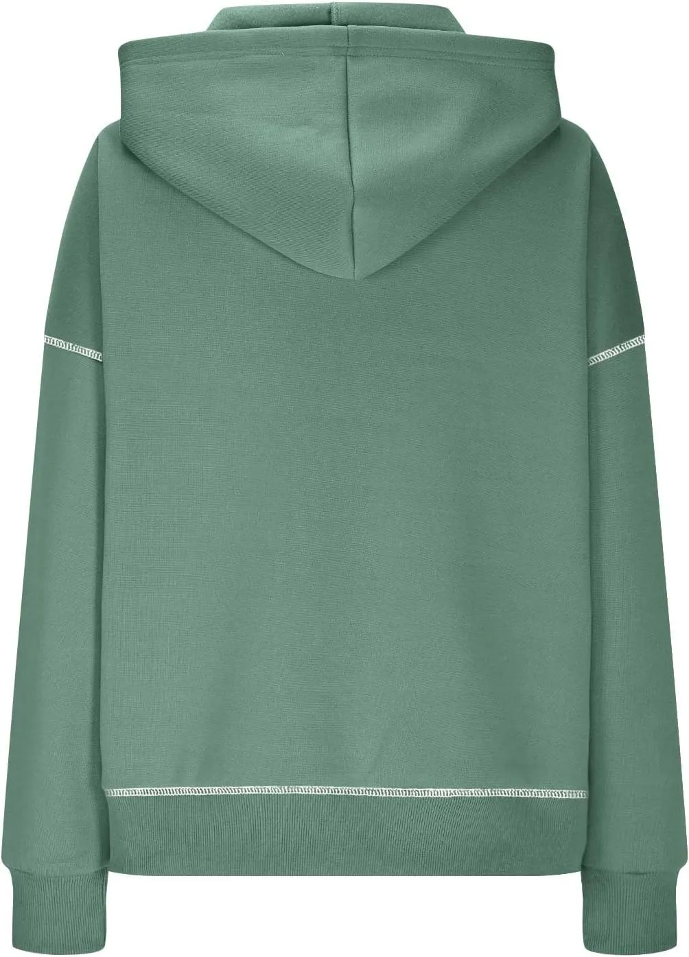 Women Y2K Cropped Hoodie Jackets Zip Up Drop Shoulder Long Sleeve Outwear Winter Casual Loose Fit Fleece Sweatshirt